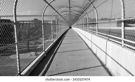 Columbia Road Sidewalk Overpass In Grand Forks, ND 