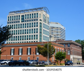 COLUMBIA SOUTH CAROLINA JUNE 24 2016: South Carolina State House Is The Building Housing The Government, General Assembly Governor And Lieutenant Governor Of South Carolina.