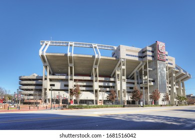 COLUMBIA, SOUTH CAROLINA/UNITED STATES- JANUARY 7 2020: View Of William Brice Stadium In Columbia, South Carolina