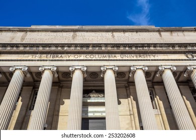 Columbia University Of New York In Winter