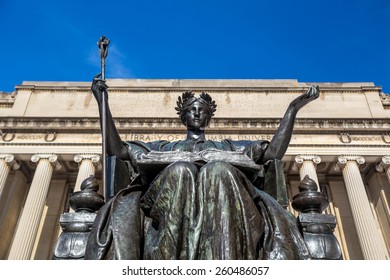 Columbia University Of New York In Winter