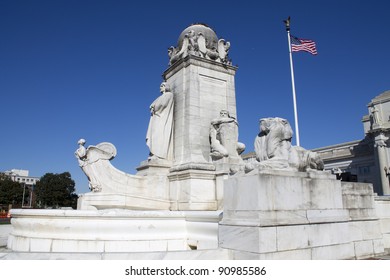Columbus Monument at Union Station, Washington DC