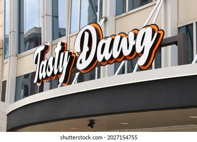 Columbus, Ohio August 12, 2021
Tasty Dawg Gourmet Hot Dog Restaurant.