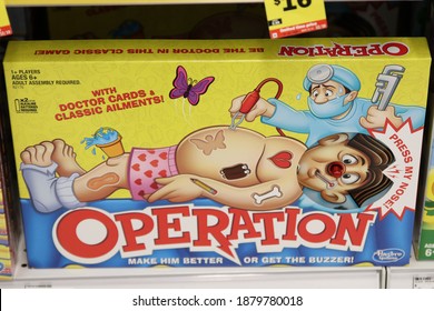 Columbus Ohio December 16, 2020
Hasbro Game Of Operation.