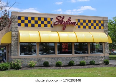 Columbus, Ohio June 25, 2020.
Skyline Chili Is A Chain Of Chili Restaurants Based In Cincinnati, Ohio. Founded In 1949 By Greek Immigrant Nicholas Lambrinides.