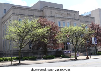 Columbus Ohio May 1, 2022 Capital University Law School Near Downtown Columbus.