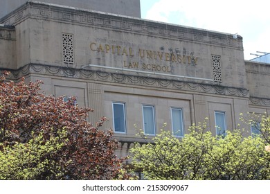 Columbus Ohio May 1, 2022 Capital University Law School Near Downtown Columbus.