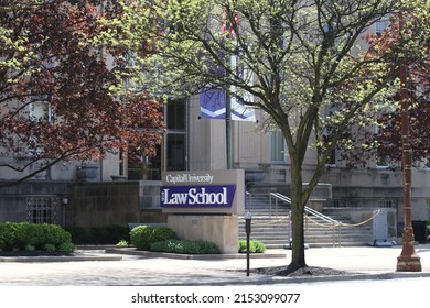 Columbus Ohio May 1, 2022 Capital University Law School Near Downtown Columbus.