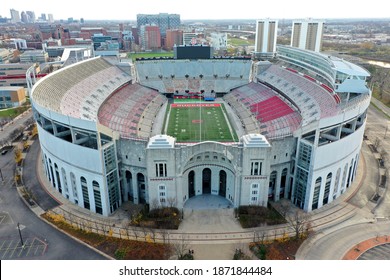 Columbus Ohio November 30, 2020
Aerial Views Of Ohio Stadium On The Campus Of Ohio State University