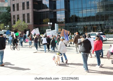 Columbus Ohio October 08, 2022
Anti- Abortion Rally In Front Of The State House In Downtown Columbus