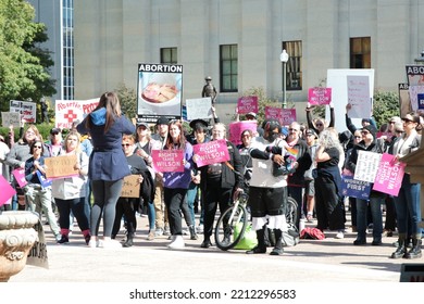 Columbus Ohio October 08, 2022
Anti- Abortion Rally In Front Of The State House In Downtown Columbus