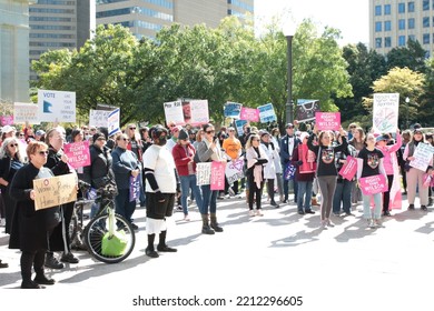 Columbus Ohio October 08, 2022
Anti- Abortion Rally In Front Of The State House In Downtown Columbus