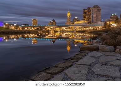 Columbus Ohio Scioto River Reflecfions