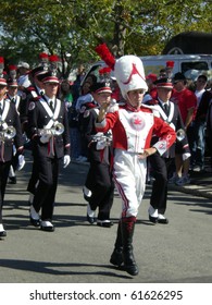 COLUMBUS, OHIO - SEPTEMBER 18: The Ohio State Buckeye Band  Prepares For Their Game Against The OU Bobcats On September 18, 2010 In Columbus, OH.