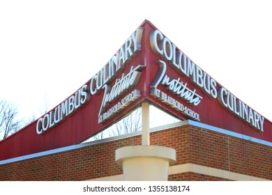 Columbus, Ohio/USA March 27,2019: Columbus Culinary Institute