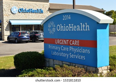 Columbus, Ohio-USA October 13, 2019: 
Ohio Health Urgent Care Facility.