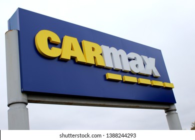 Columbus,Ohio/USA April 24, 2019: CarMax Is The United States' Largest Used-car Retailer And A Fortune 500 Company.