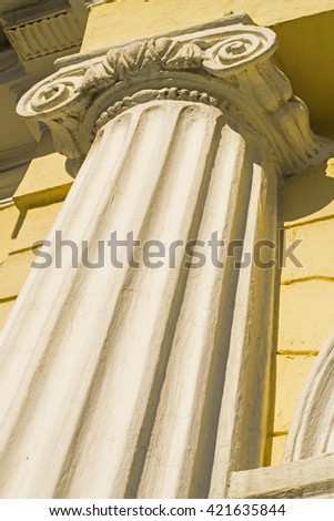 The column and the capital