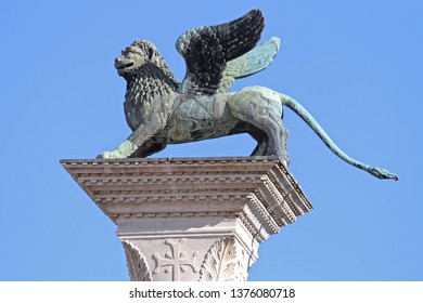 Column San Marco Winged Lion Symbol Stock Photo 1376080718 | Shutterstock