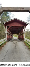 Colvin Covered Bridge Over Shawnee Creek Bedford County Pennsylvania 