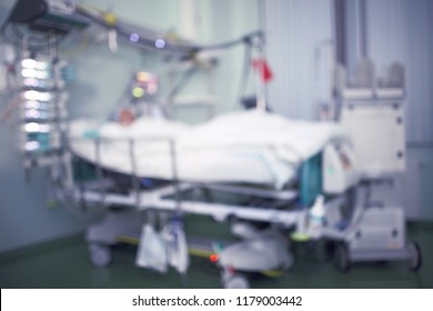 Comatose Patient Under Clock Observation Connected Stock Photo Edit Now