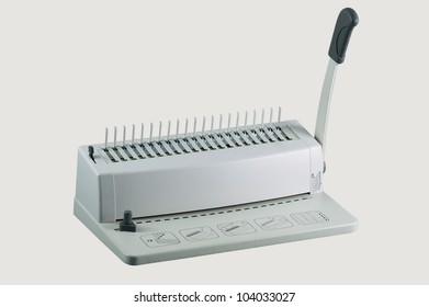 comb binder machine with clipping path