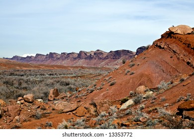 Comb Ridge And Comb Wash In Southern Utah