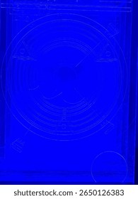 Combination of blue optical waveguide array and electro-optical converter