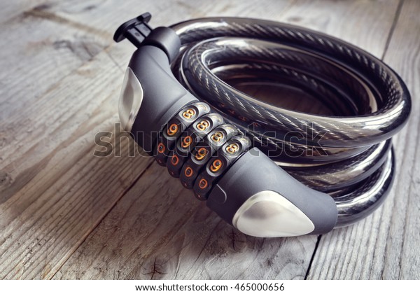 Combination lock bicycle accessory for bike\
protection and\
security