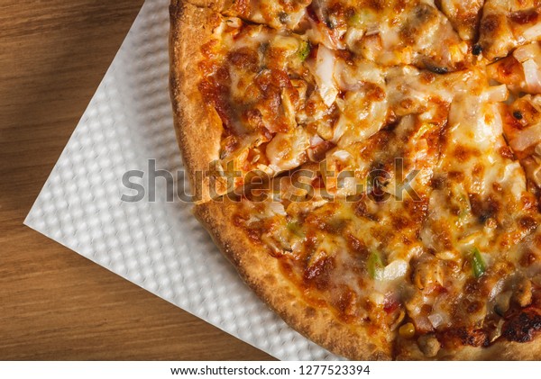 telex Armstrong Tegenhanger Combination Pizza Combi Pizza Stock Photo (Edit Now) 1277523394