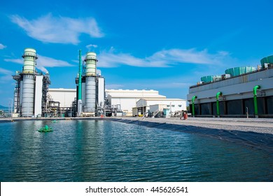 Combined Cycle Power Plant With Clear Sky