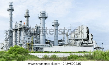 Similar – Image, Stock Photo Industry Industrial plant