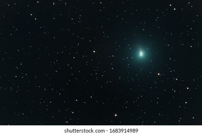 Comet C2019 Y4 ATLAS In The Sky.
