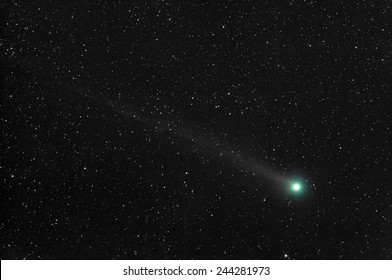 Comet Lovejoy  (C/2014 Q2) on 14/01/2015. The picture is 6.7 degrees across (13 times larger than the full Moon). - Powered by Shutterstock