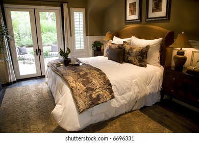 Master Bedroom Luxury Mansion Stock Images Royalty Free