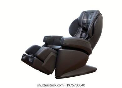 Comfortable Black Leather Massage Chair