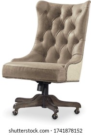 comfortable office chair in vintage style
