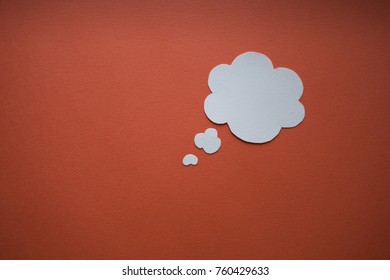 Comic speech balloon.