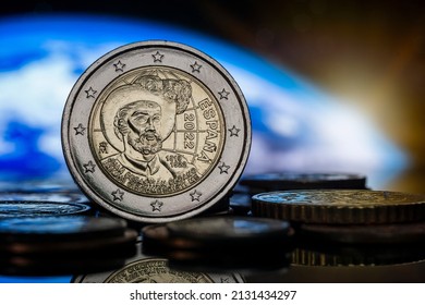 Commemorative Euro Coin 500th Anniversary Of Juan Sebastian Elcanos First Circumnavigation