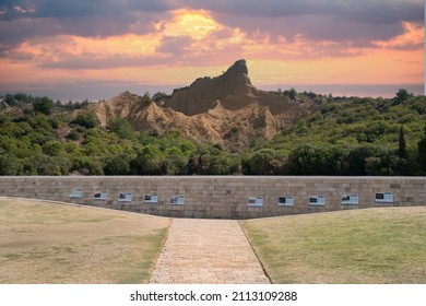 Commemorative Site view in Gallipoli, April 25 is the day of national commemoration of the "first world war of 1915" and each year is referred to as "Anzac Day". Canakkale - TURKEY