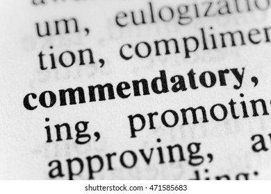 Commendatory