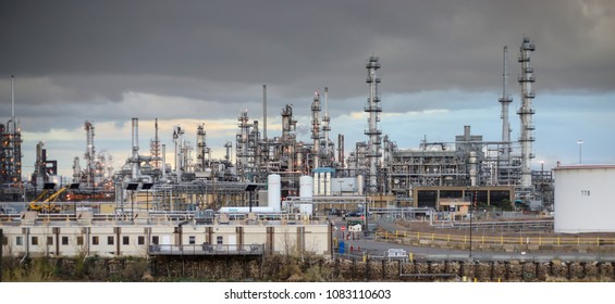 Commerce City, Colorado - May 3, 2018: Suncor Refinery