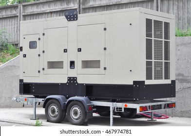 Commercial Backup Generator. A Standby Generator Is A Back-up Electrical System That Operates Automatically.  A Standby Power System May Include A Standby Generator, Batteries And Other Apparatus.