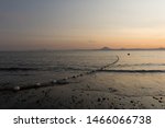 A Commercial Beach Net set along the Cook Inlet for Sockeye (Red) Salmon.