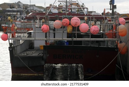 Commercial Fishing Vessel In Harbour