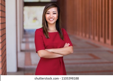 Commercial Headshot Of A Young Driven Multiethnic Female Business Professional Executive Entrepreneur 