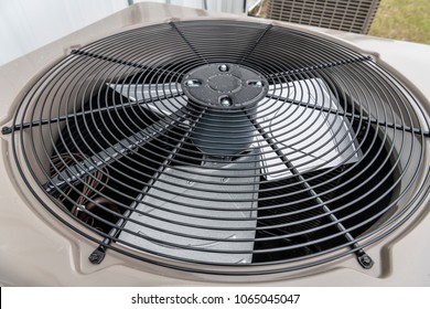 Hvac Air Conditioning Unit On Concrete Stock Photo 1064221910 ...