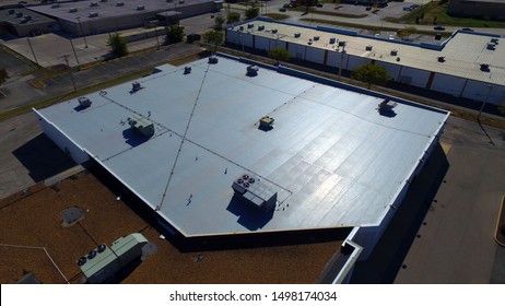 Commercial roof repair and construction Photos.