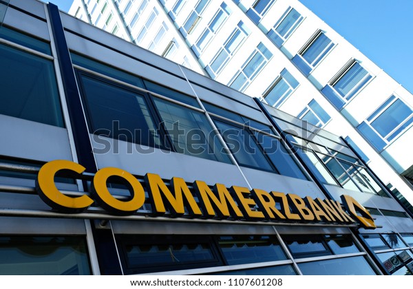 Commerzbank Branch Hamburg Germany On July Stock Photo Edit Now
