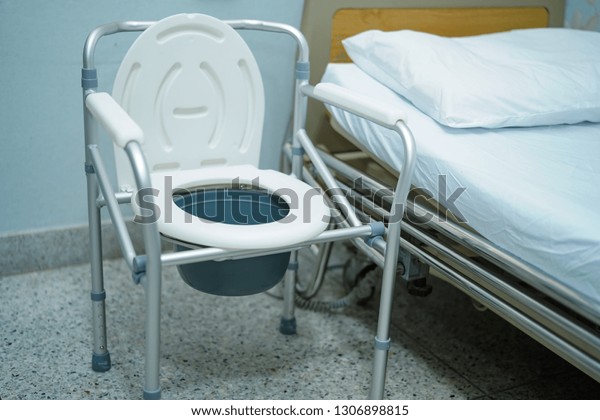 Commode Chair Mobile Toilet Can Moving Stock Image Download Now